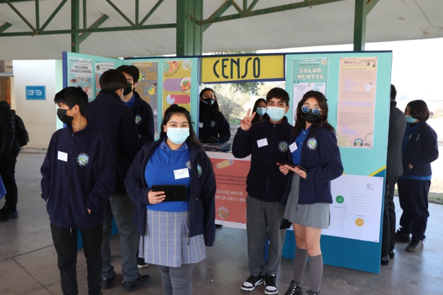 Alumnos Del Liceo Pedro Aguirre Cerda De Calle Larga Desarrollaron La Expo Proyecto Con Visitas De Distintos Colegios De La Región.