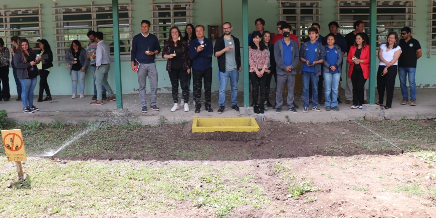 Cerca Del 80% De Agua De Riego Ahorrará El Liceo Pedro Aguirre Cerda Gracias A Proyecto Desarrollado Por Estudiantes