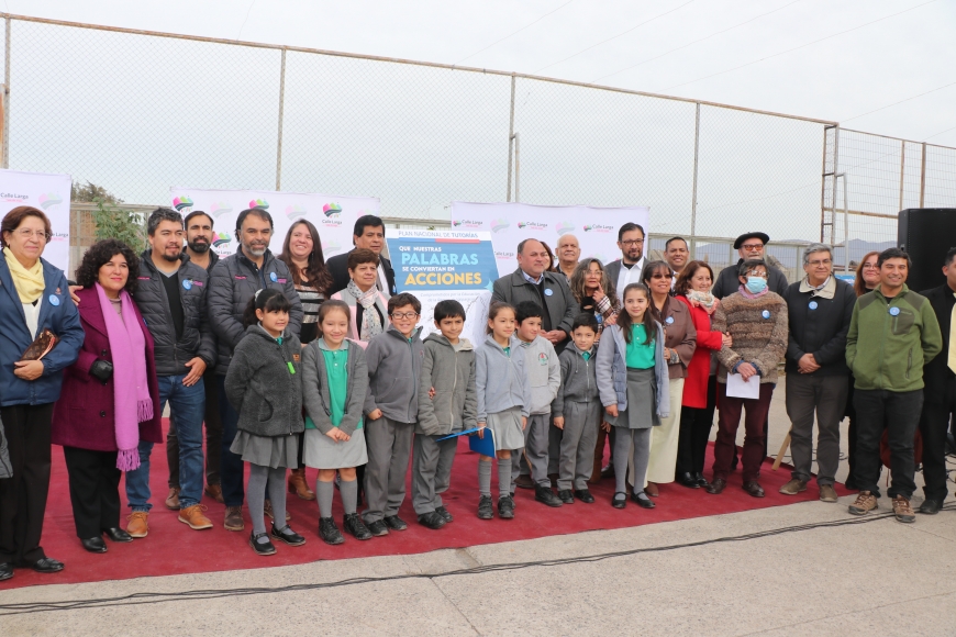 Realizan Lanzamiento Provincial Del Plan Nacional De Tutorías En Escuela Víctor Köerner De Calle Larga